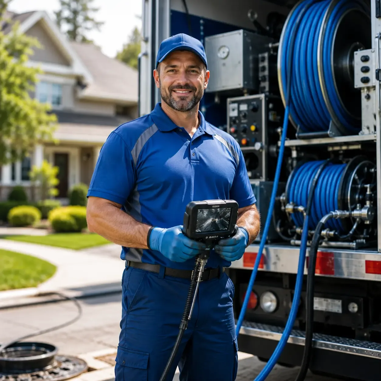 Local outdoor drain cleaning specialists in Pleasant Lake, IN
